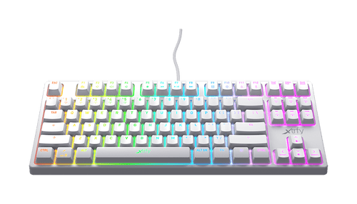 XTRFY K4-RGB TKL RGB White