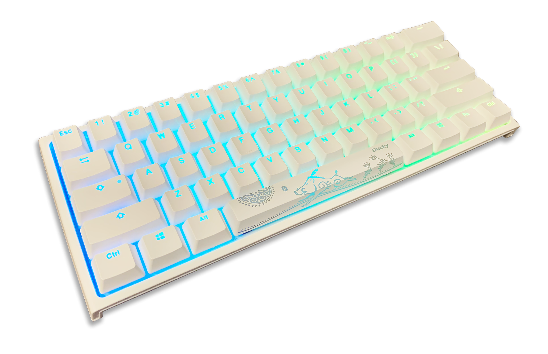 DUCKY ONE 2 WHITE LED